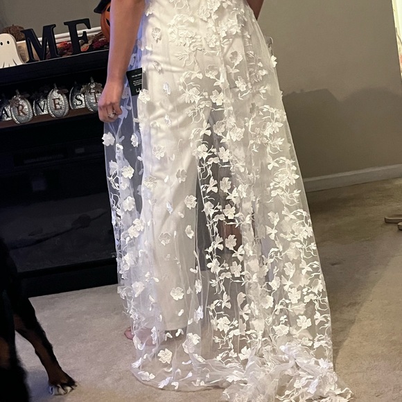 White Bridal Jumpsuit from LuLus - Picture 2 of 10